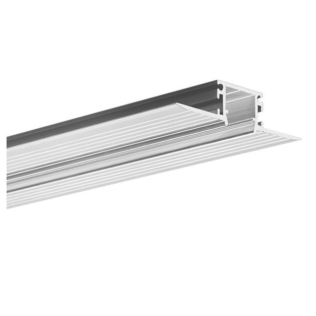 KLUS Kozma - inbouw LED profiel - 1,3 cm vensterbreedte - 200cm lengte - aluminium