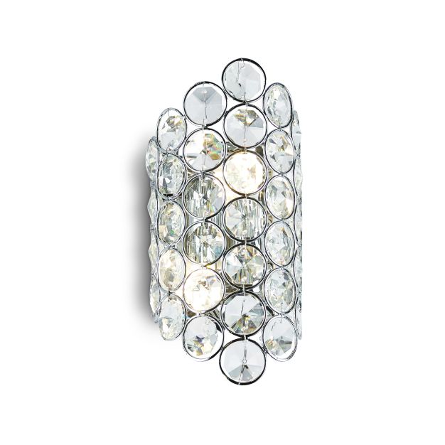 ONE Light Classic Retro - wandverlichting - 10 x 21 cm - chroom