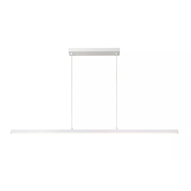 Lucide Sigma - hanglamp - 147,7 x 8,2 x 150 cm - 36W dimbare LED incl. - wit