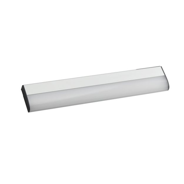 Integral LED kastverlichting met sensor - 1,4 x 4,5 x 26,1 cm -  1,4W dimbare LED incl. - wave-dimfunctie  - oplaadbare batterij 5V - aluminium