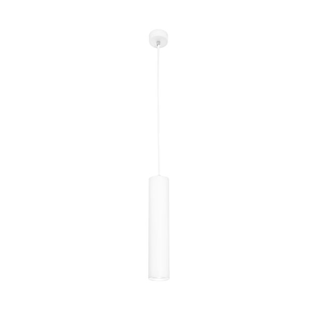 Nova Luce Gia - hanglamp - Ø 6 x 170 cm - wit