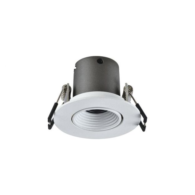 Integral Lux Mini 50 inbouwspot - Ø 60 mm, Ø 50 mm inbouwmaat - 3,3W LED incl. - wit