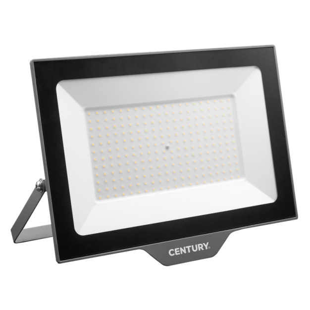 Century Italia Smile - verstraler - 40 x 3,2 x 33,5 cm - 200W LED incl. - 4000K - IP65 - zwart