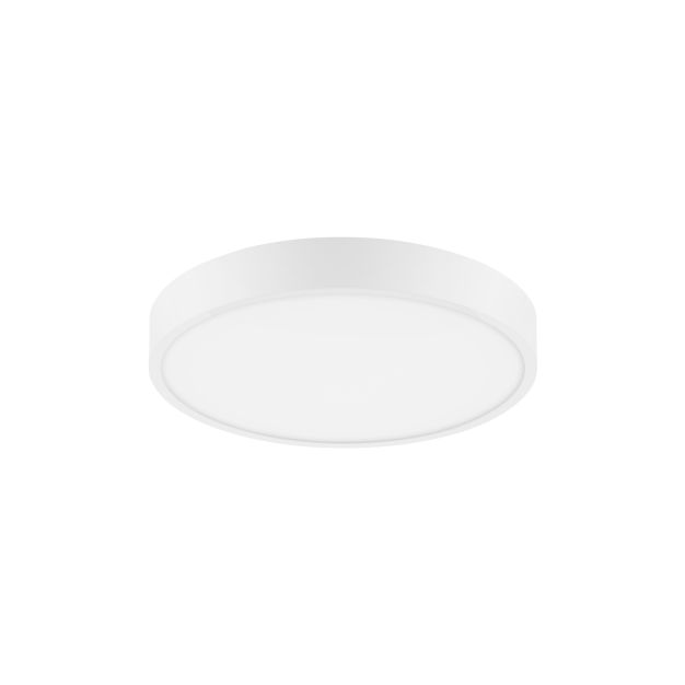 Nova Luce Perfect Profile - plafondlamp op afstandsbediening (excl.) - Ø 40 x 10 cm - 20W dimbare LED incl. - 2700K-6000K - wit