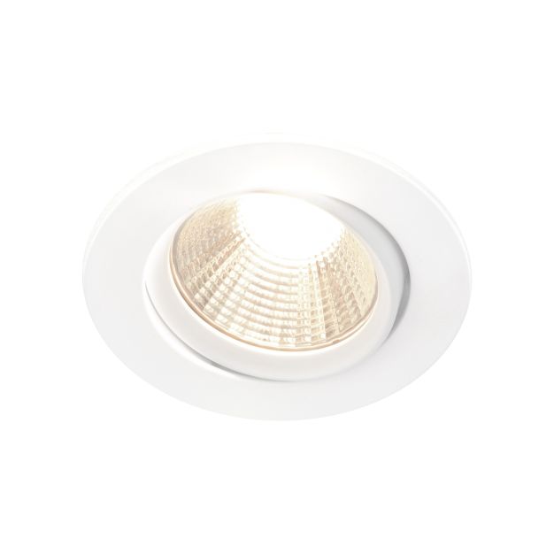 Nordlux Dorado - set van 3 - Ø 85 mm, Ø 72 mm inbouwmaat - 5,5W dimbare LED incl. - wit