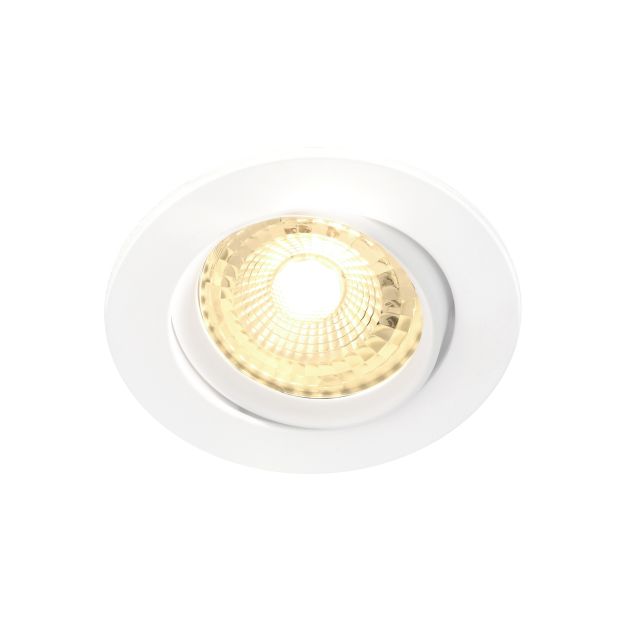 Nordlux Octans - set van 5 - Ø 85 mm, Ø 68 mm inbouwmaat - 4,8W LED incl. - wit