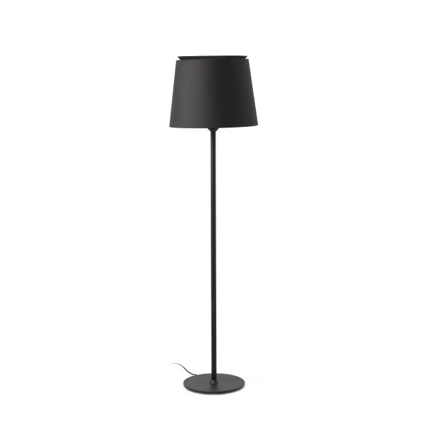 Faro Savoy - staanlamp - 160 cm - zwart