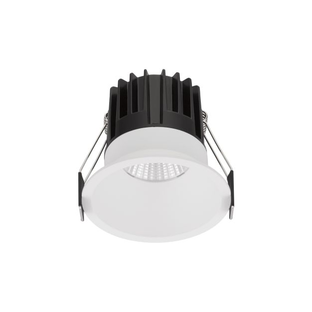 Nova Luce Luela - inbouwspot - Ø 85 mm - inbouwmaat 75 mm - 13W LED incl. - wit - 2700K