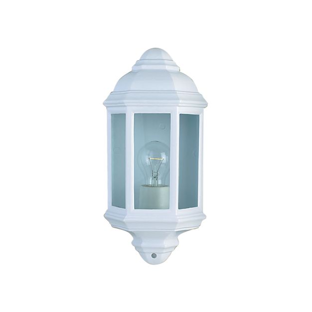 Searchlight Bath - buiten wandverlichting - 17 x 36 cm - IP44 - wit