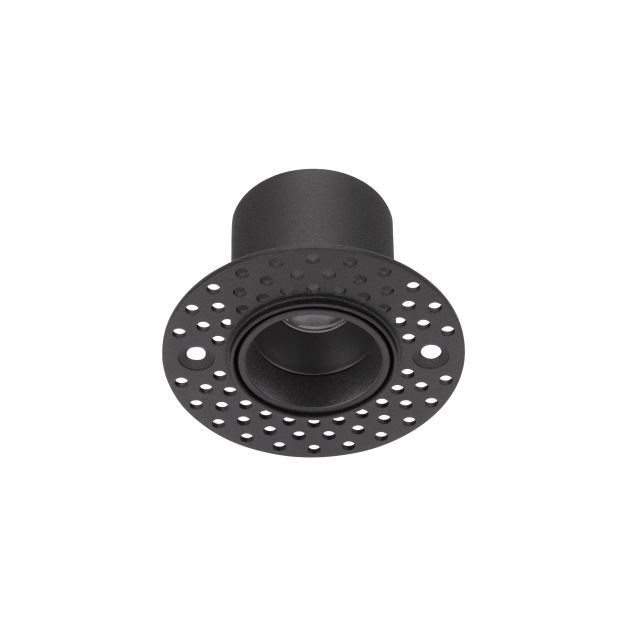 Nova Luce Uho - inbouwspot - Ø 68 mm - inbouwmaat 40 mm - 3W LED incl. - zwart