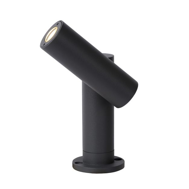 Lucide Tatum - tuinspot - 10 x 14 x 13 cm - 4,5W LED incl. - IP65 - antraciet