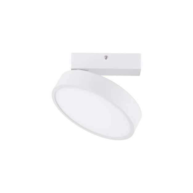 Nova Luce Perfect Profile - plafondlamp - Ø 20 x 9,5 cm - 20W dimbare LED incl. - wit