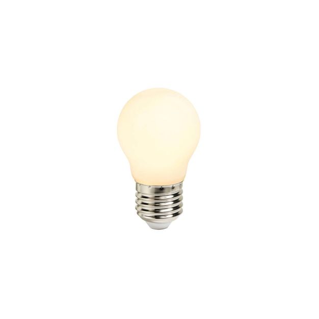 Nordlux Smart LED lamp - slimme verlichting -  Ø 4,5 x 8,5 cm - E27 - 4,7W - dimfunctie  via app - wit