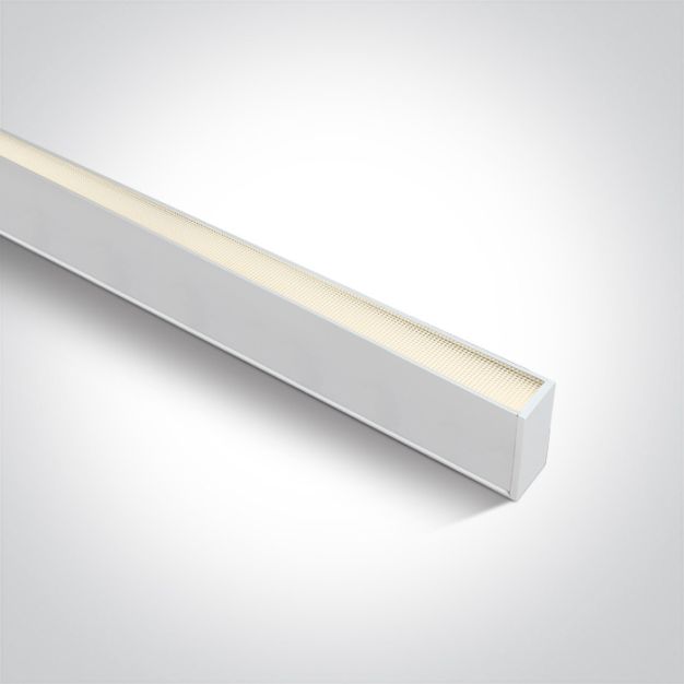 ONE Light LED Linear Profiles Medium - 7 x 3,5 cm - 150 cm lengte - 50W LED incl. - wit