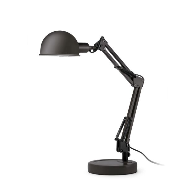 Faro Baobab - bureaulamp - 34 x 16 x 49 cm - mat zwart