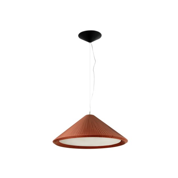 Faro Saigon-in - hanglamp - Ø 70 x 27,5 cm - terracotta