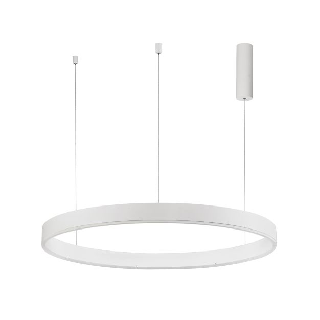 Nova Luce Motif - hanglamp - Ø 100 x 150 cm - 55W dimbare LED incl. - zandwit