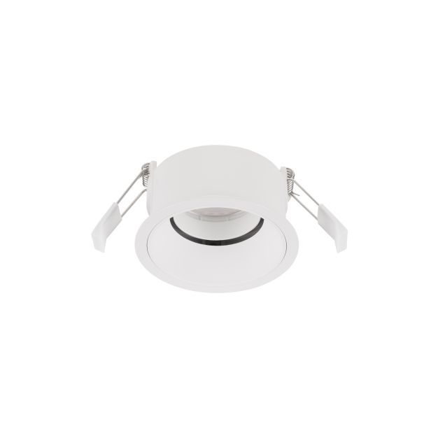 Nova Luce Reina - inbouwspot - Ø 90 mm x 49 mm, inbouwmaat Ø 75 mm - wit