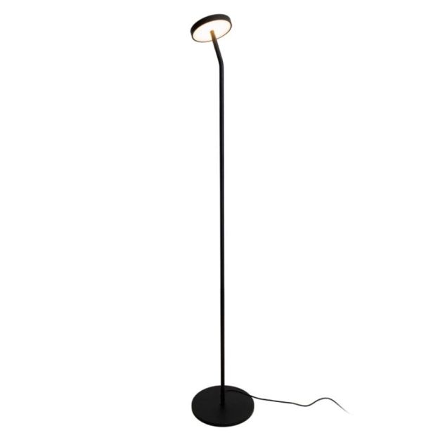 Maxlight Ibiza - vloerlamp - 123,5 cm - 8W LED incl. - zwart