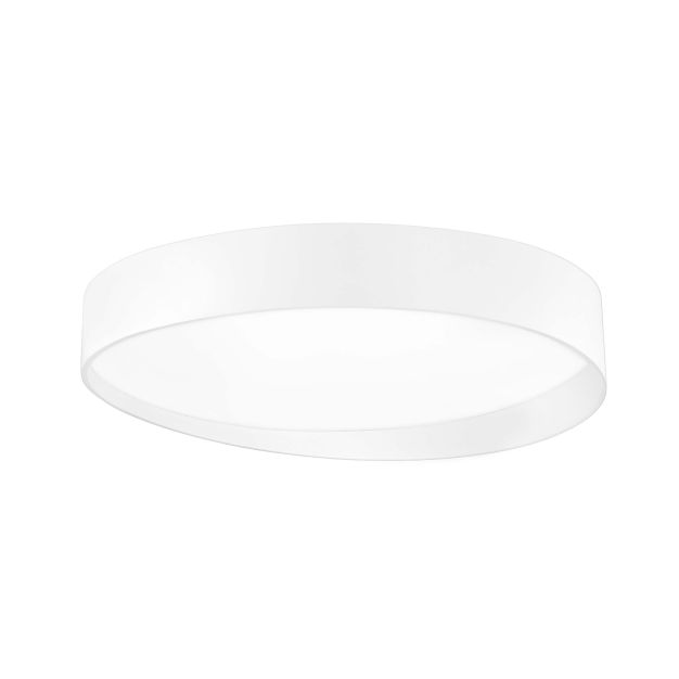 Nova Luce Fano - plafondverlichting - Ø 80 x 15,5 cm - 87W LED incl. - wit