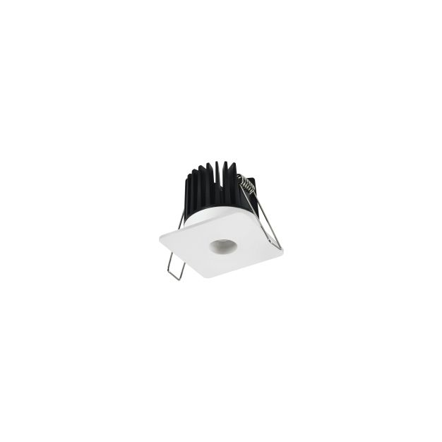 Nova Luce Ono - inbouwspot - 62 x 62 mm, Ø 50 mm inbouwmaat - 8W LED incl. - wit