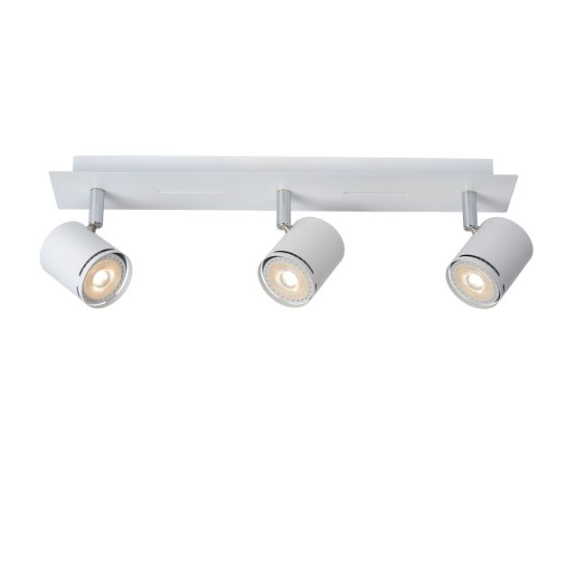 Lucide Rilou - opbouwspot - 42 x 7,5 x 12 cm - 3 x 4,5W dimbare LED incl. - wit