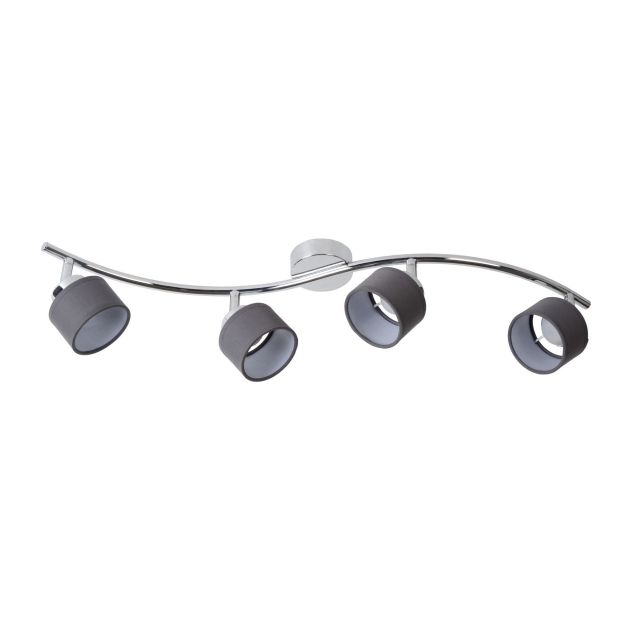 Lucide Alys-led - plafondspot - 69 cm - 4 x 5W LED incl. - chroom