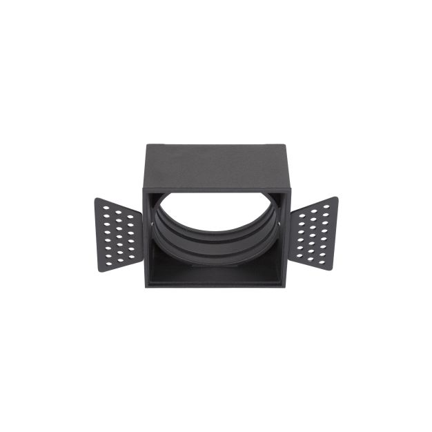 Nova Luce Wall Washer - inbouwspot voor LED-module - 7,4 x 7,4 cm - zwart