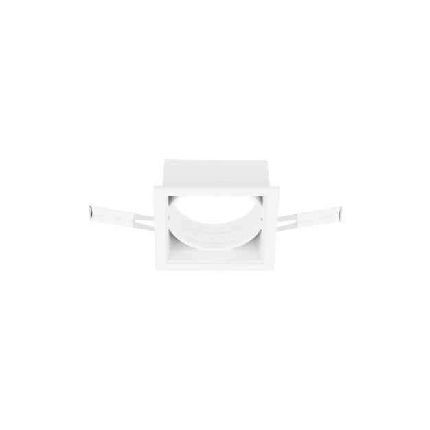 Nova Luce Wall Washer - inbouwspot voor LED-module - 8,5 x 8,5 cm - wit