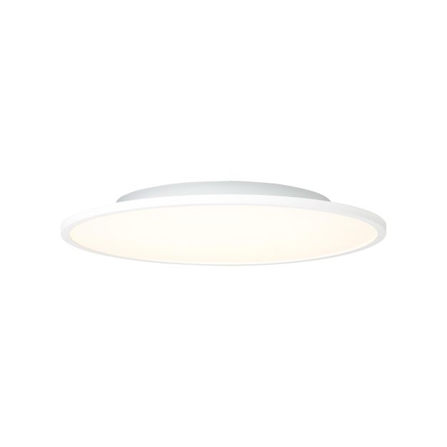 Brilliant Buffi - plafondverlichting - Ø 45 x 4,5 cm - 32W LED incl. - wit - warmwitte lichtkleur