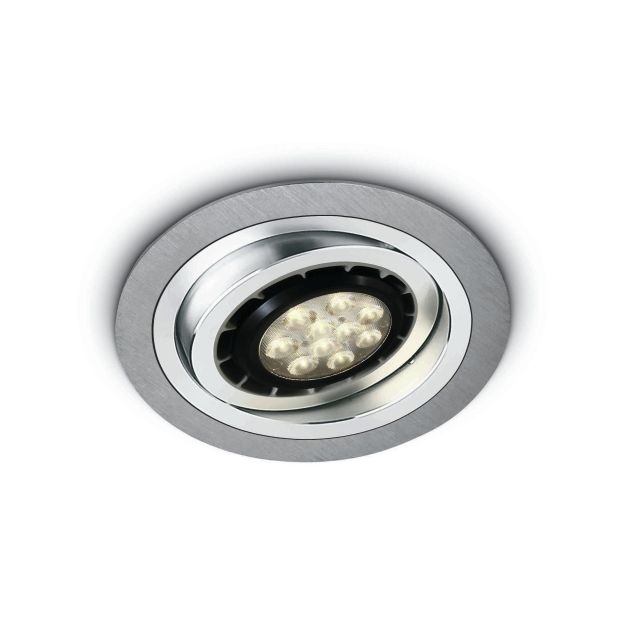 ONE Light Adjustable R111 - inbouwspot - Ø 180 mm, Ø 150 mm inbouwmaat - aluminium