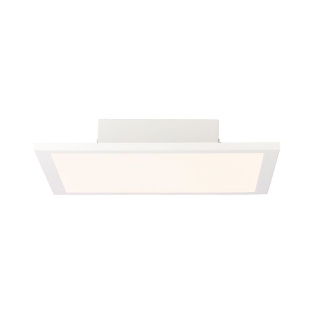 Brilliant Buffi - plafondverlichting - 29,5 x 29,5 x 5 cm - 18W LED incl. - wit