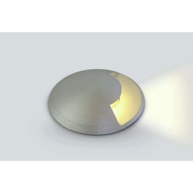 ONE Light Inground Medium Series - grondspot voor buiten - Ø 88 mm, Ø 77 mm inbouwmaat - 3W LED incl. - IP67 - aluminium