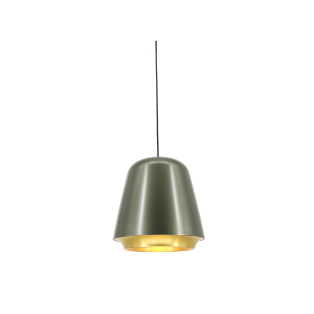 Artdelight Santiago - hanglamp - Ø 35 x 190,5 cm - zilver en goud