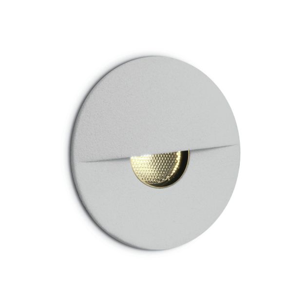 ONE Light Indoor/Outdoor Decorative Wall Recessed - inbouw wandverlichting - Ø 4,2 x 3,7 cm - 1W dimbare LED incl. - IP65 - wit