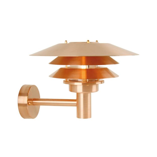 Nordlux Veno - buiten wandverlichting - 35 x 26 cm - IP54 - koper