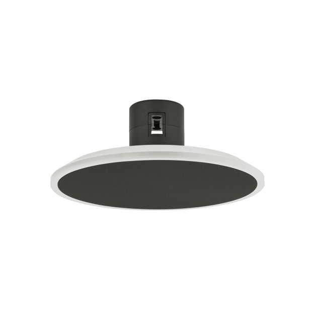 Nova Luce Libo - lichtpunt magnetisch railsysteem - Ø 16 x 6 cm - 6W LED incl. - zandzwart