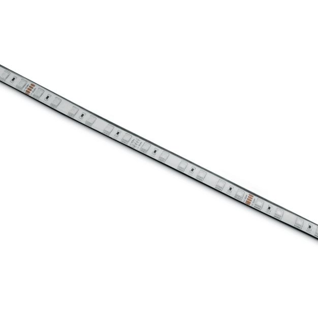 ONE Light Outdoor RGB Strip - 1,2 cm breed, 500 cm lengte - 24Vdc - dimbaar - 14,4W LED per meter - IP68 - RGB