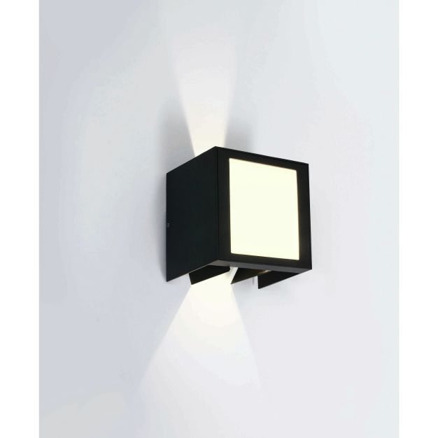 ONE Light Wall Adjustable Beams - buiten wandverlichting - 14 x 12,5 x 14,5 cm - 11W LED incl. - IP54 - antraciet