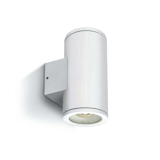 ONE Light GU10 Outdoor - buiten wandverlichting - 8 x 17,3 cm - IP54 - wit