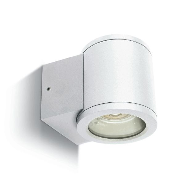 ONE Light GU10 Outdoor - buiten wandverlichting - 8 x 9 cm - IP54 - wit