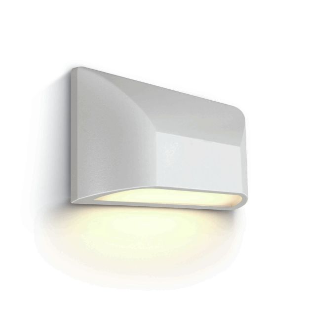 ONE Light Down Illumination - buiten wandverlichting - 22 x 5,3 x 11,3 cm - 6W LED incl. - IP65 - wit