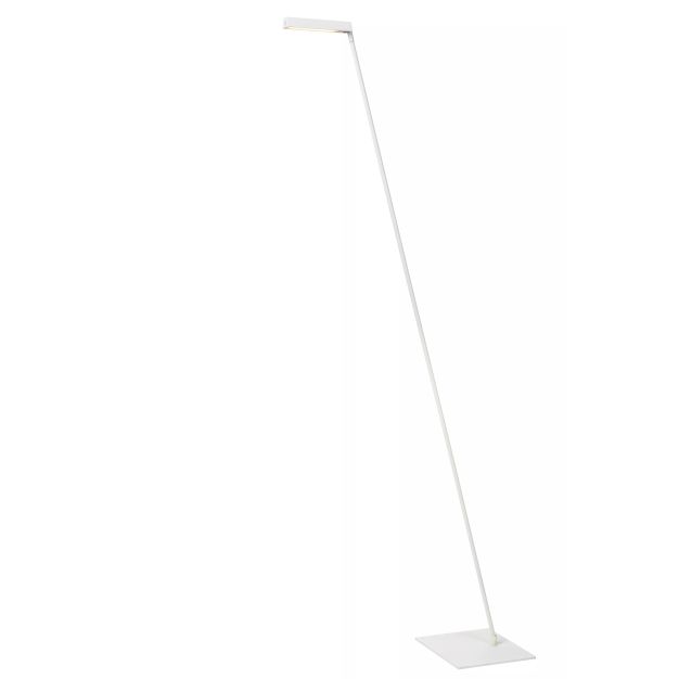 Lucide Lavale - staanlamp - 54,8 x 20 x 137,9 cm - 3W LED met dimfunctie incl. - wit