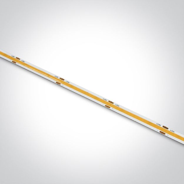 ONE Light COB Strip - 0,8 cm breed, 500 cm lengte - dubbele LED 24Vdc - 4W dimbare LED per meter - 2700K