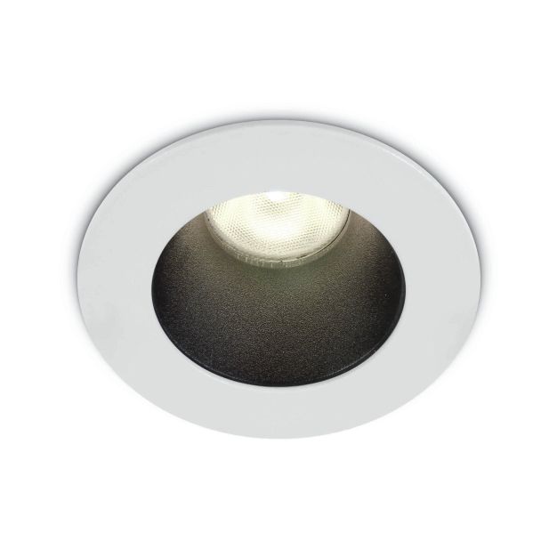 ONE Light Dark Light Range - inbouwspot - Ø 88 mm, Ø 73 mm inbouwmaat - 8W LED incl. - wit