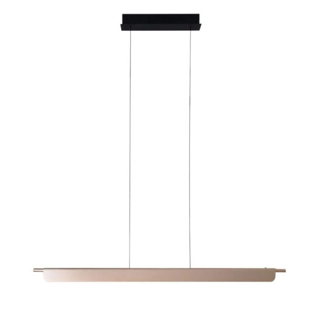 Maxlight Jo-Jo - hanglamp - 124 x 6 x 195 cm - 40W LED incl. - 2700K-5500K - goud en zwart