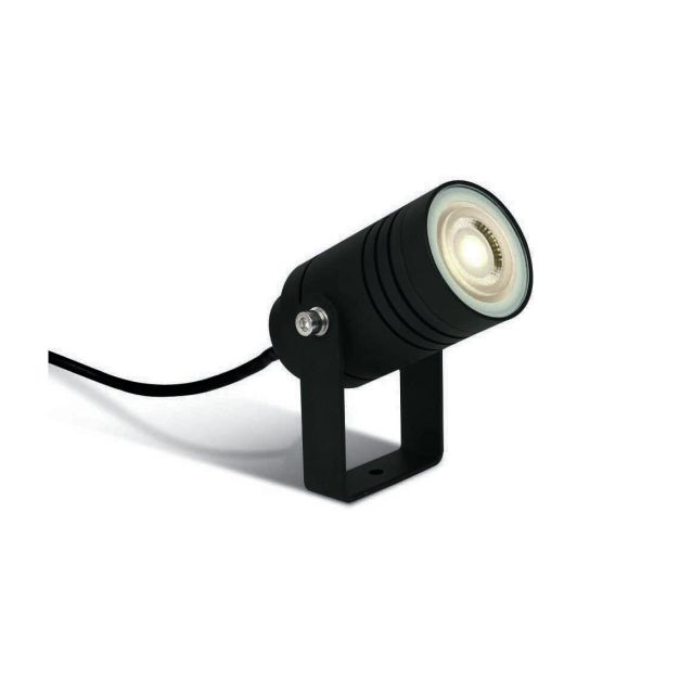 ONE Light GU10 Garden - grondspot op piek - Ø 13,2 x 11,2 cm - IP65 - zwart