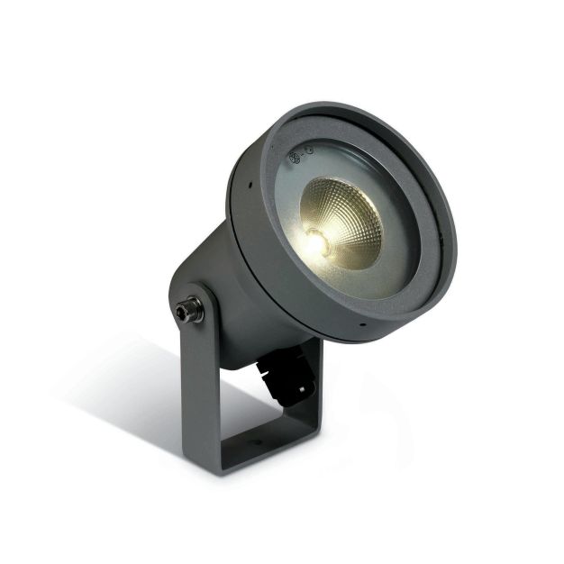 ONE Light Garden Round - grondspot op piek - Ø 9,4 x 16 cm - 6W LED incl. - IP65 - antraciet