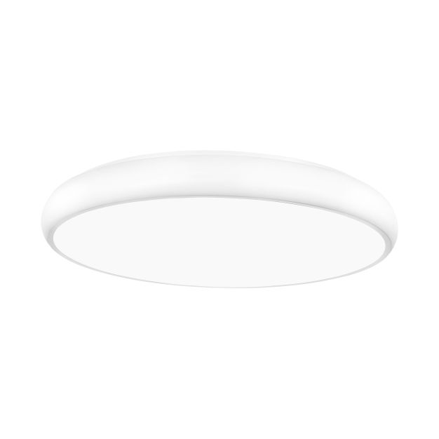 Nova Luce Gap - plafondverlichting - Ø 41 x 9 cm - 38W LED incl. - wit