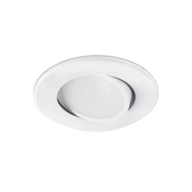 Faro Koi - inbouwspot - Ø 90 mm, Ø 72 mm inbouwmaat - 6W LED incl. - mat wit